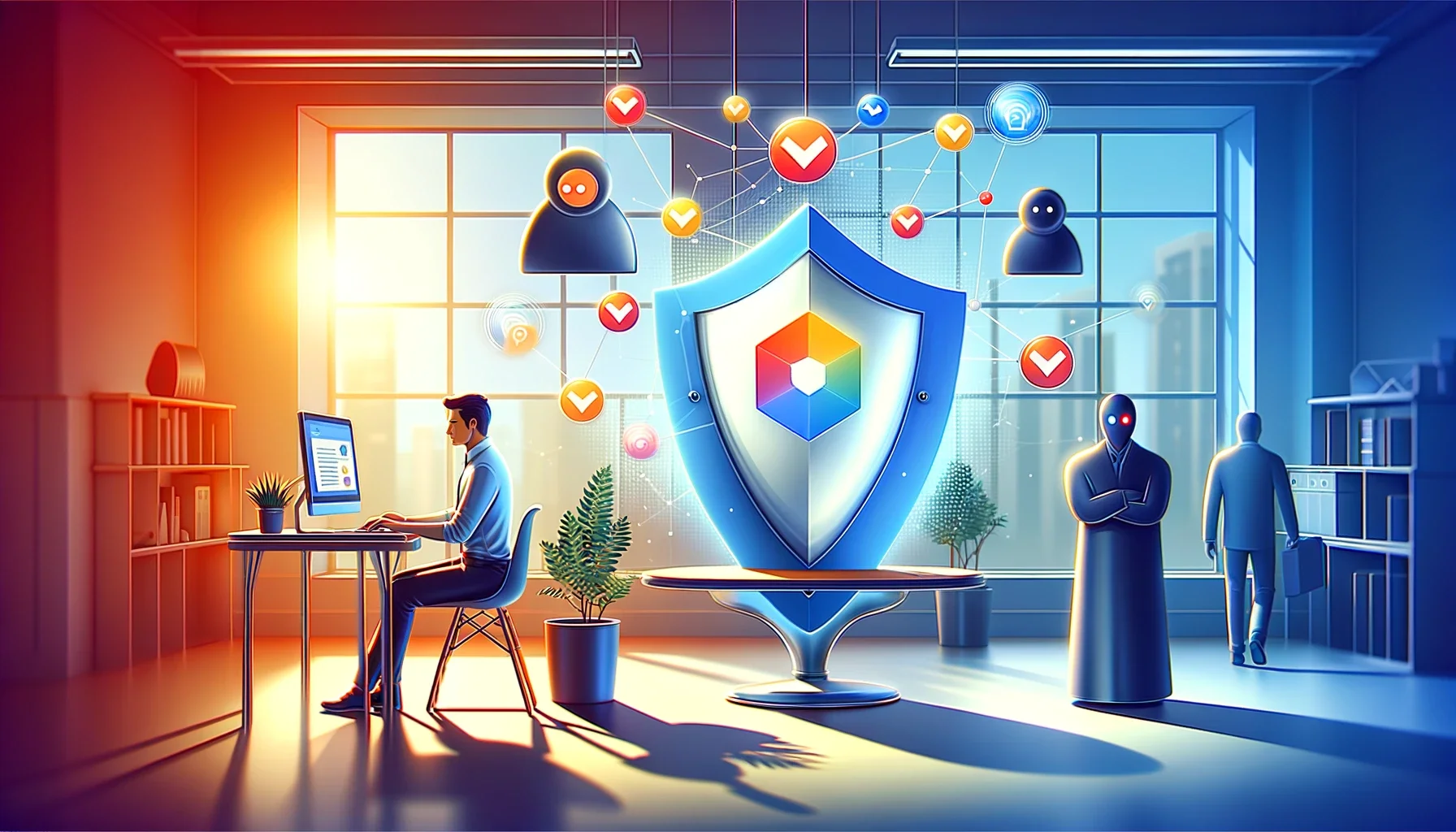 Google Analytics dashboard with referrer spam data